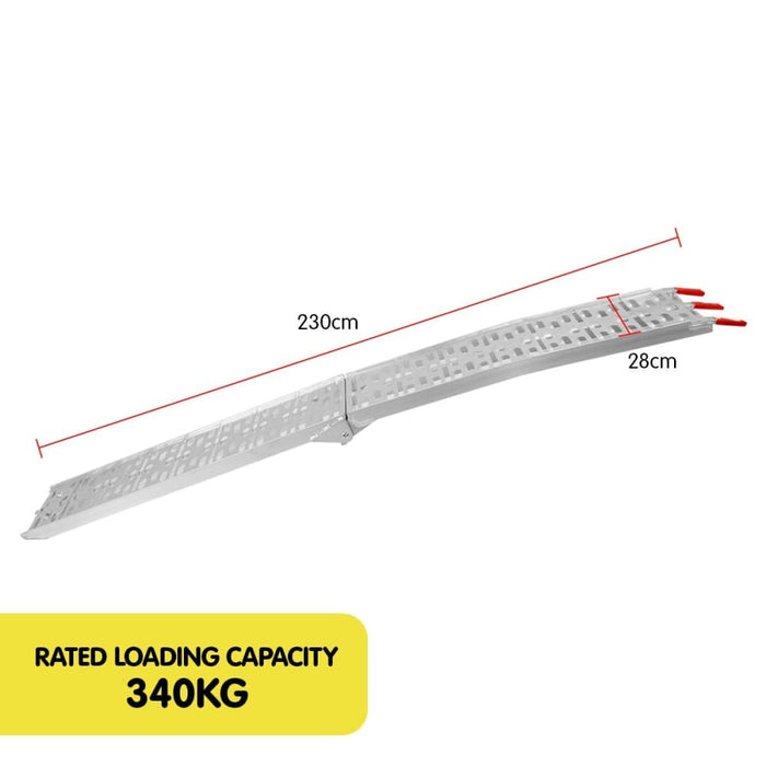 Heavy Duty Folding Aluminium Ramp