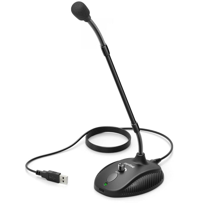 Height Adjustable Gooseneck Microphone