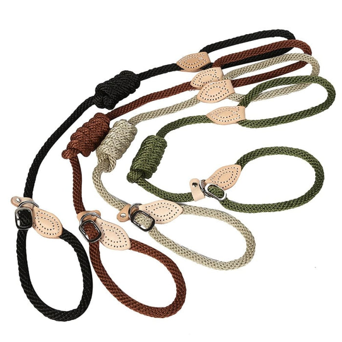 Hemp Rope p Collar Leash