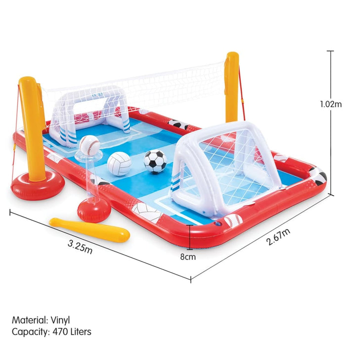 Intex 57147np Action Sports Play Centre Soccer Volleyball