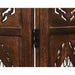 Iron Jali 4 Panel Room Divider Screen Privacy Shoji Timber