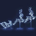 Jingle Jollys Christmas Motif Lights Led Rope Reindeer