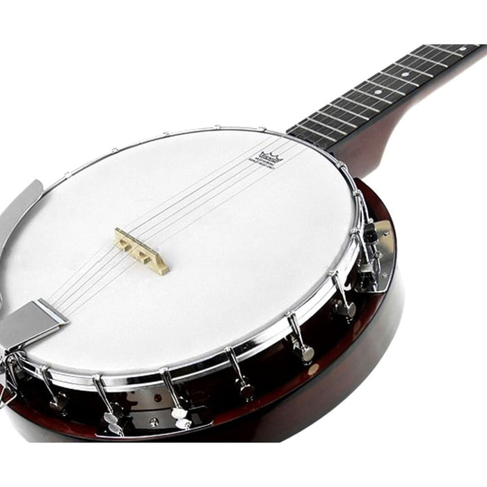 Karrera 5 String Resonator Banjo - Brown