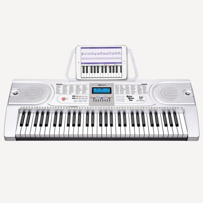 Karrera 61 Keys Electronic Keyboard Piano With Stand