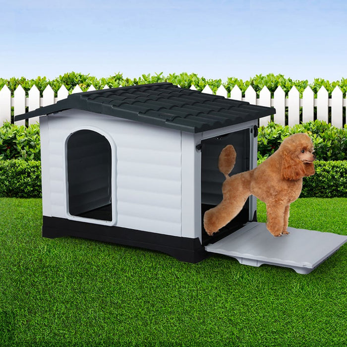 Dog Kennel Outdoor Indoor Pet Plastic Garden Large House