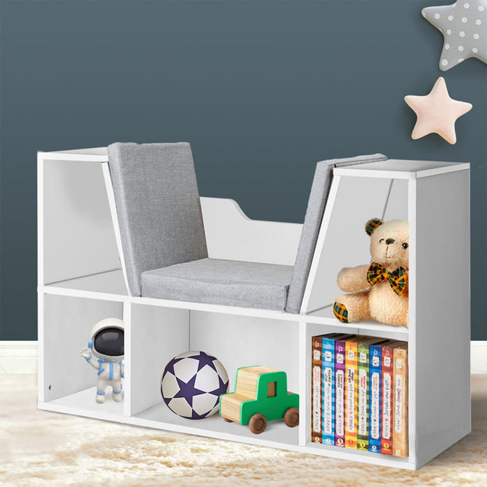 Goslash Picks Kids Bookcase Toys Box Shelf Storage Cabinet