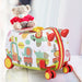 Goslash Picks Kids Ride On Suitcase Children Travel Luggage