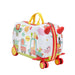 Goslash Picks Kids Ride On Suitcase Children Travel Luggage