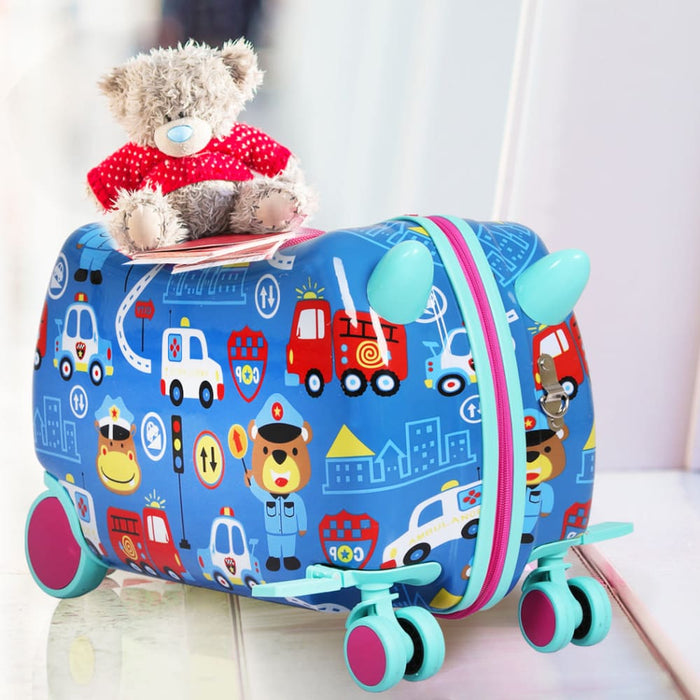 Goslash Picks Kids Ride On Suitcase Children Travel Luggage