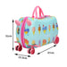 Goslash Picks Kids Ride On Suitcase Children Travel Luggage