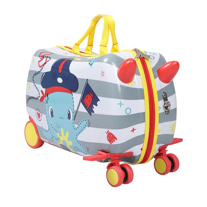 Goslash Picks Kids Ride On Suitcase Children Travel Luggage