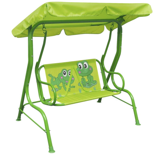 Kids Swing Seat Green Aonao