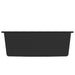 Kitchen Sink With Overflow Hole Black Granite Opbkki