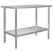 Kitchen Work Table 120x60x85 Cm Stainless Steel Pookb