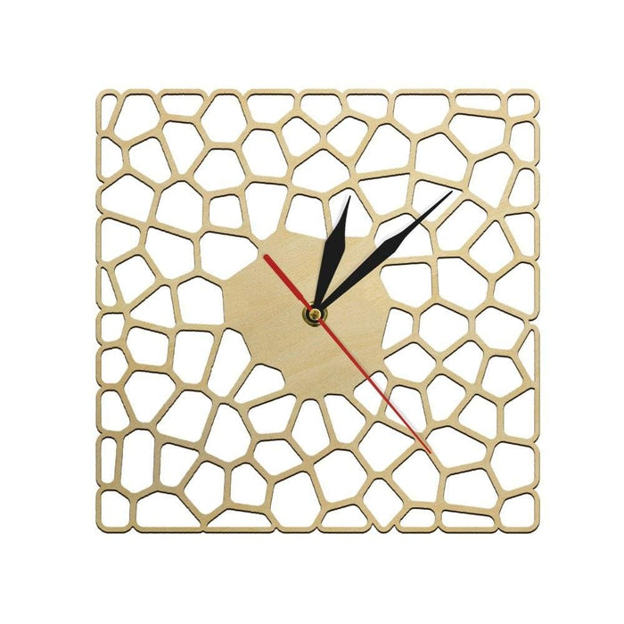 Laser Engraved Wooden Wall Clock