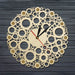 Laser Engraved Wooden Wall Clock