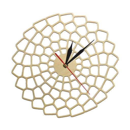 Laser Engraved Wooden Wall Clock