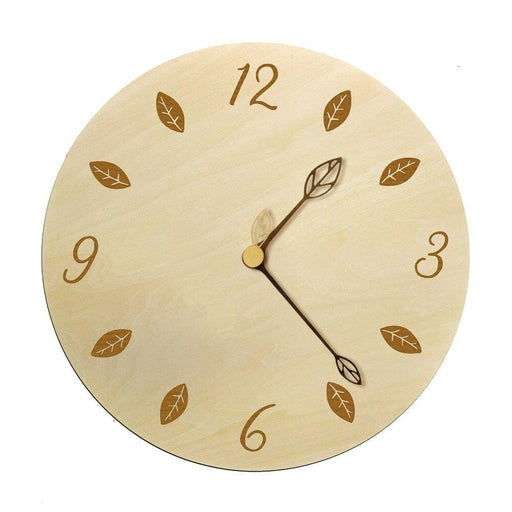 Laser Engraved Wooden Wall Clock