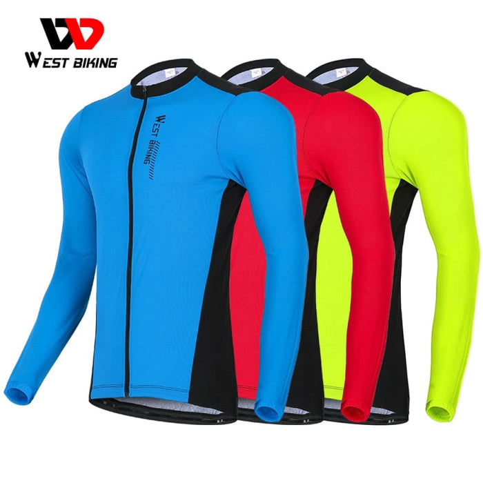 Lightweight & Breathable Long Sleeve Bicycle Jersey