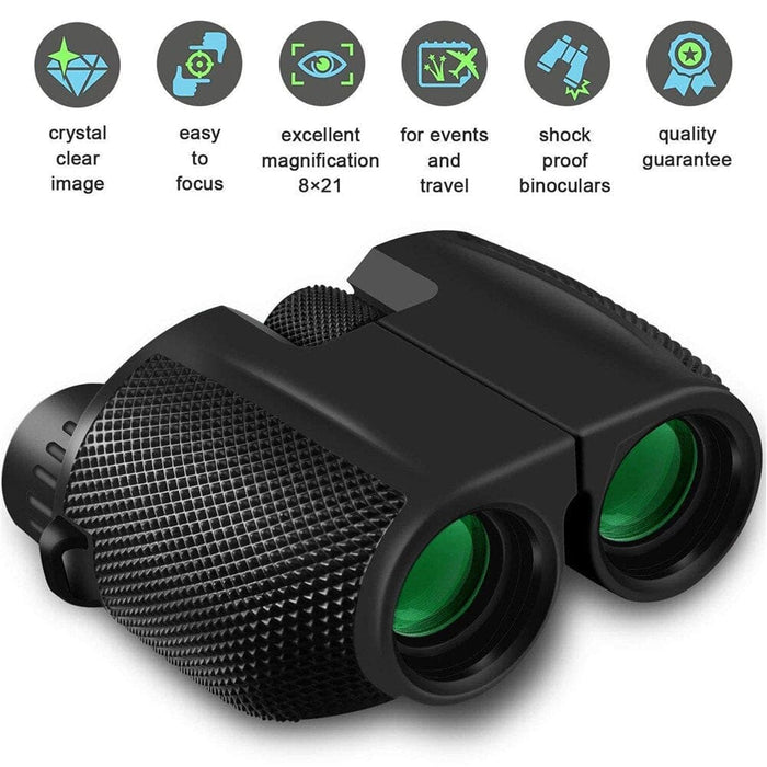 Lightweight & Folding High Powerful 10x25 Mini Binoculars