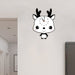 Little Sheep Cartoon Print Wall Clock