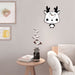 Little Sheep Cartoon Print Wall Clock