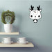 Little Sheep Cartoon Print Wall Clock