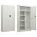 Locker Cabinet Light Grey 90x40x180 Cm Steel Ttpkio