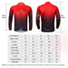 Long Sleeve Comfortable Full Zipper Cycling Tshirt