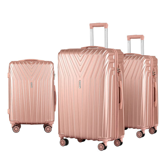 3pc Luggage 20’’ 24’’ 28’’ Trolley Suitcase