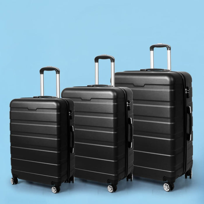 Luggage Suitcase Trolley 3pcs Set 20 24 28 Travel Packing