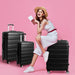 Luggage Suitcase Trolley 3pcs Set 20 24 28 Travel Packing