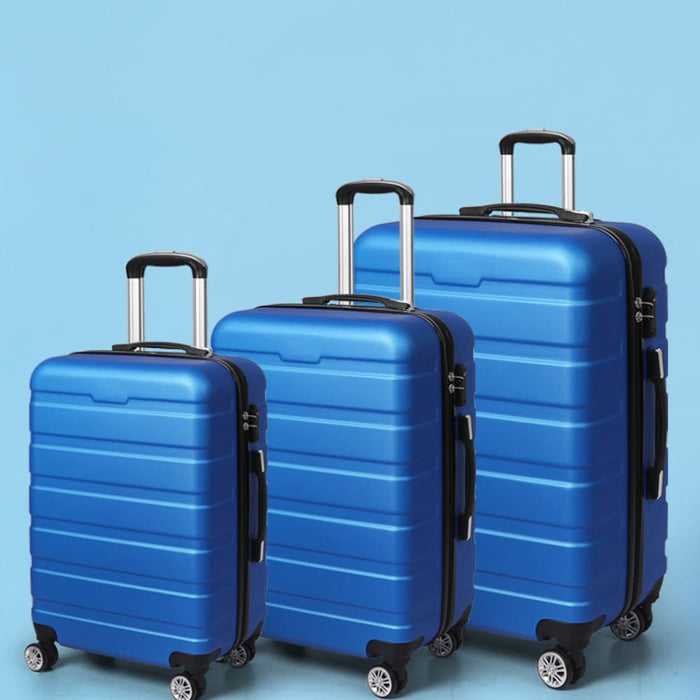 Luggage Suitcase Trolley 3pcs Set 20 24 28 Travel Packing