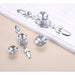 Luxury Diamond Crystal Cabinet Handles Wardrobe Shoebox