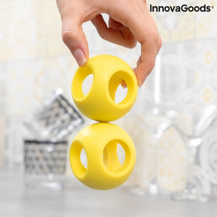 Set Of Magnetic Anti-limescale Balls Ioclean Innovagoods 2