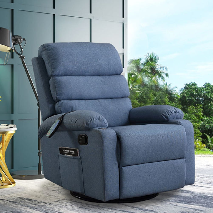 Massage Chair Recliner Chairs Heated Lounge Sofa Armchair