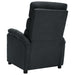 Massage Recliner Dark Grey Fabric Txoxxi