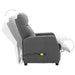 Massage Recliner Light Grey Fabric Xnknxl