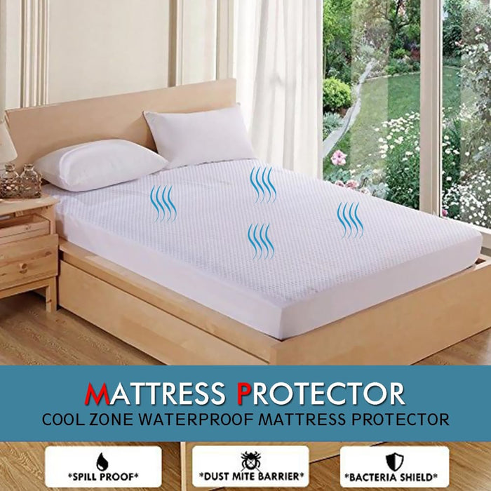 Goslash Picks Mattress Protector Topper Polyester Cool