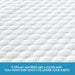 Goslash Picks Mattress Protector Topper Polyester Cool