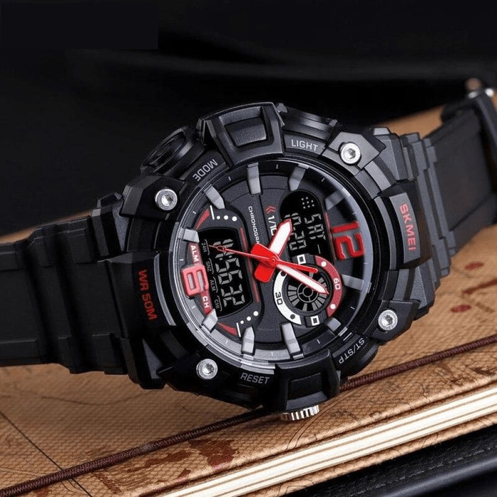 Men’s Multi-function Digital Dual Display Quartz Analog