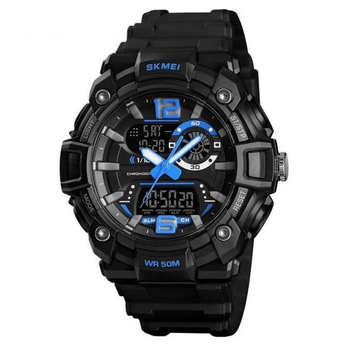 Men’s Multi-function Digital Dual Display Quartz Analog