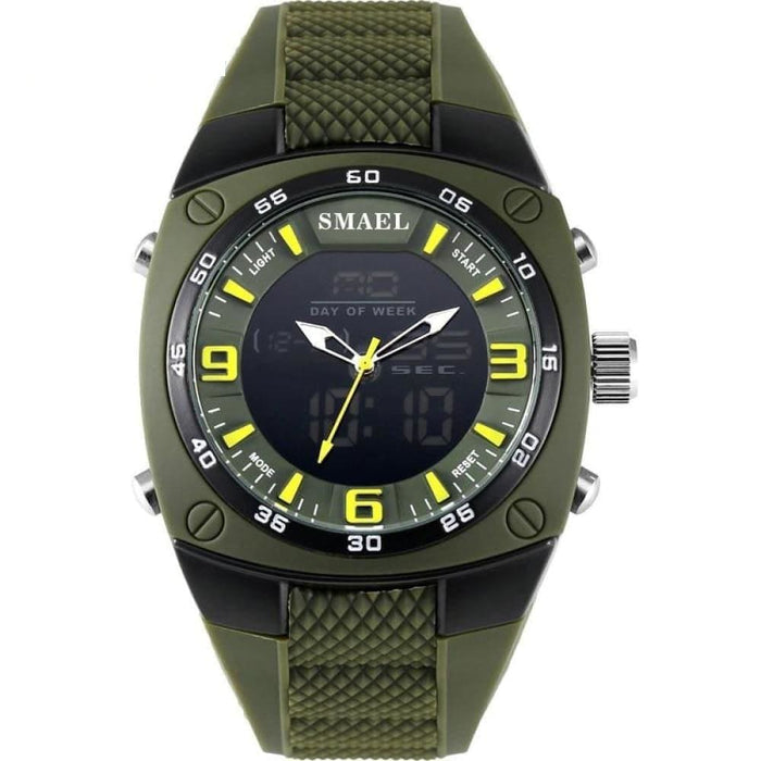 Men’s Multi-functional Waterproof Dial Sport Digital