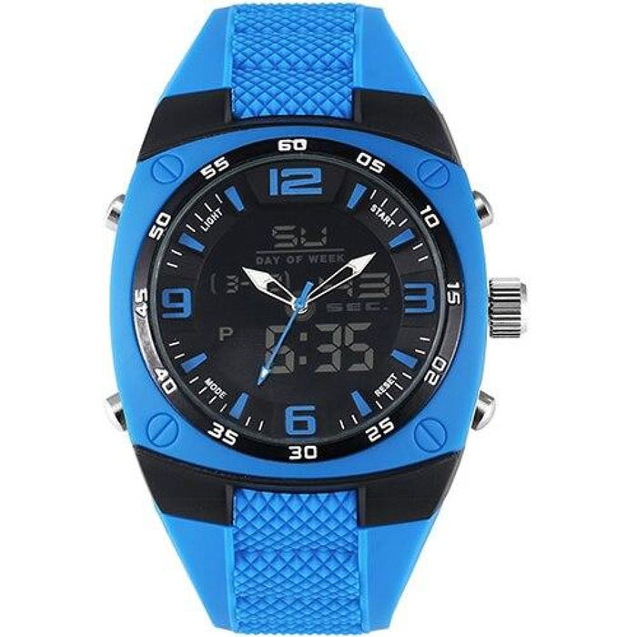 Men’s Multi-functional Waterproof Dial Sport Digital