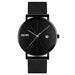 Men’s Simple Quartz Bracelet Waterproof Wristwatches