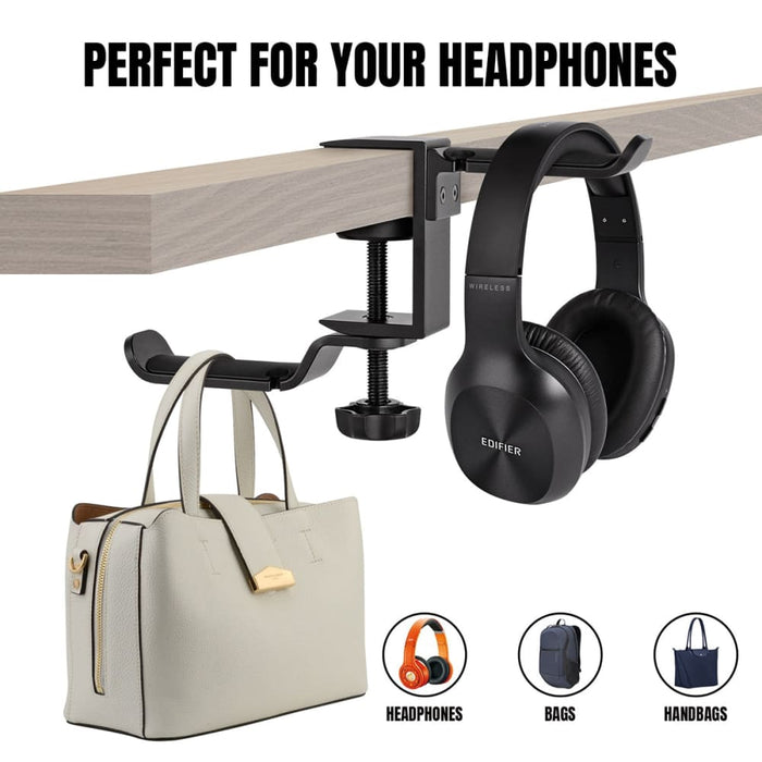 Metal Headphone Hanger School Bag Handbag Display Bracket