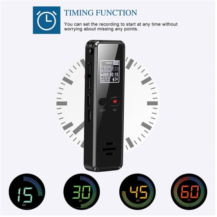 V90 Mp3 Micro Noise Reduction Digital Voice Activated