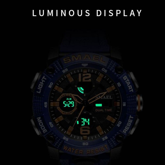 Military Style Digital Men’s Sport Watch