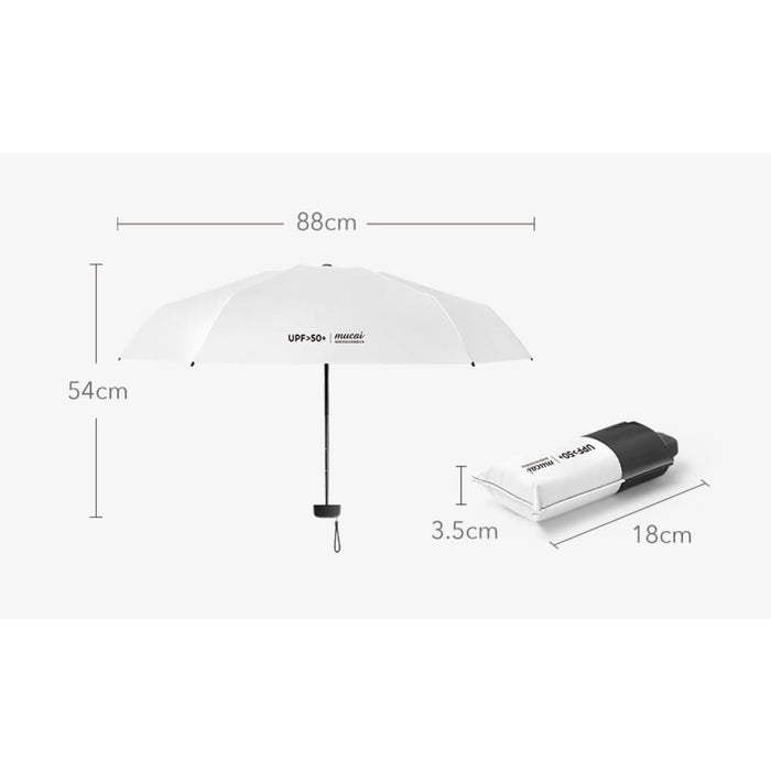 Mini Pocket Five Folding Umbrella