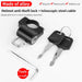 Mini Portable Strong And Sturdy Anti-theft Alloy Cable Lock